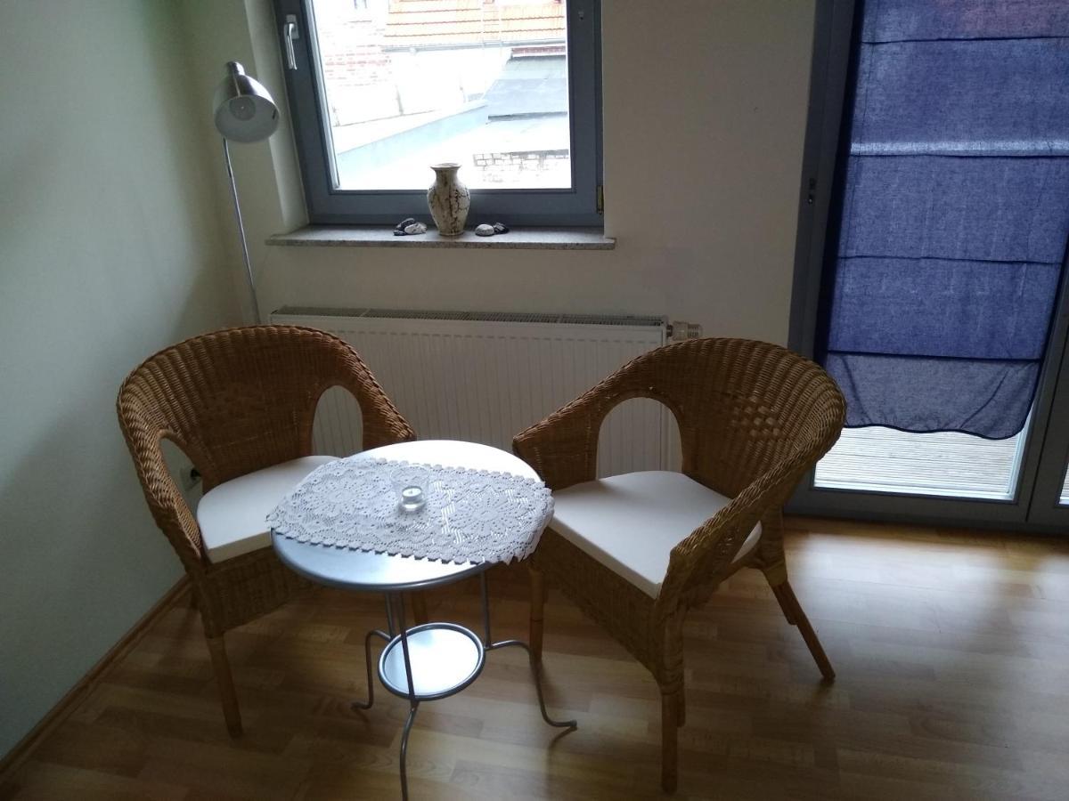 Maisonettewohnung Auf 2 Etagen Mit Zwei Balkonen Barth Dış mekan fotoğraf